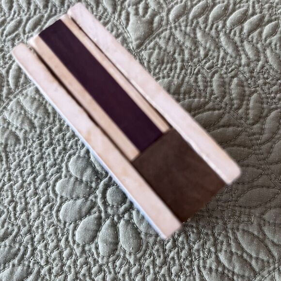 Vintage Match Holders 2 Ceramic Porcelain Hand Painted Tile Tops - Picture 15 of 16